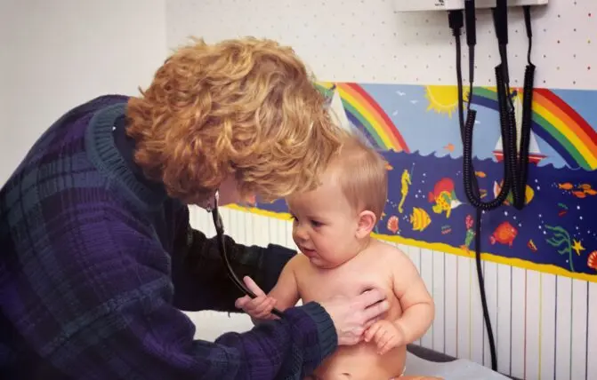 visita medica bambino