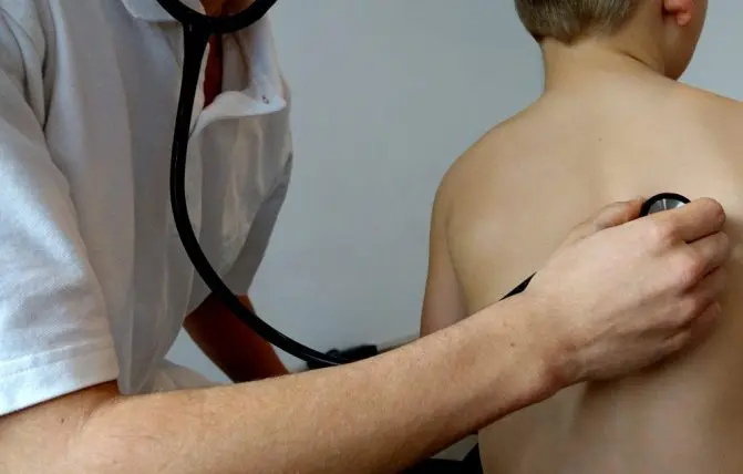 visita respiratoria bambino