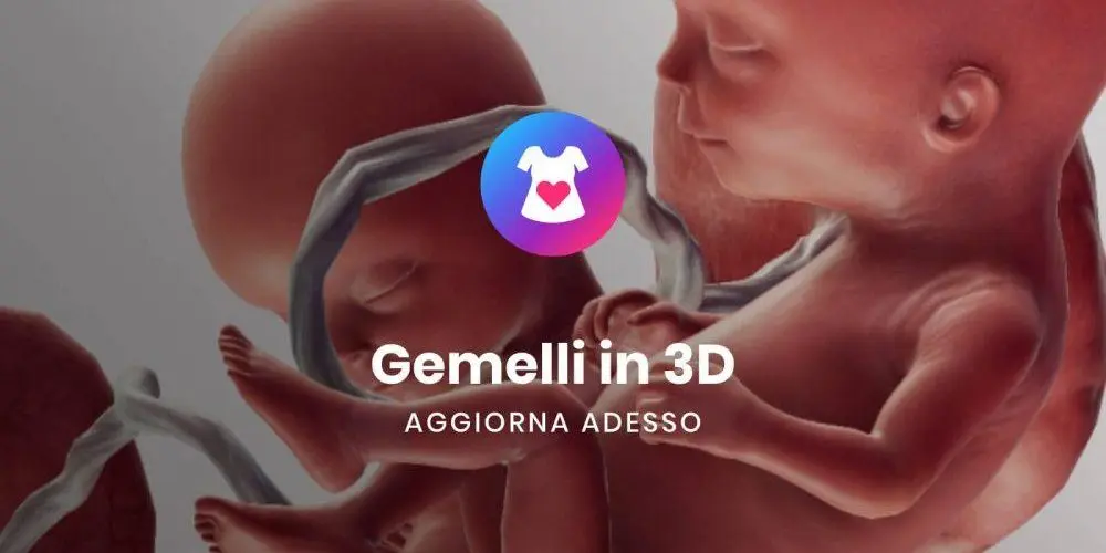 feti gemellari 3D su app iMamma